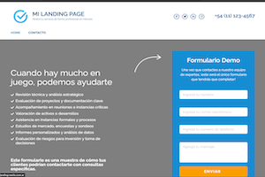 Landing Page